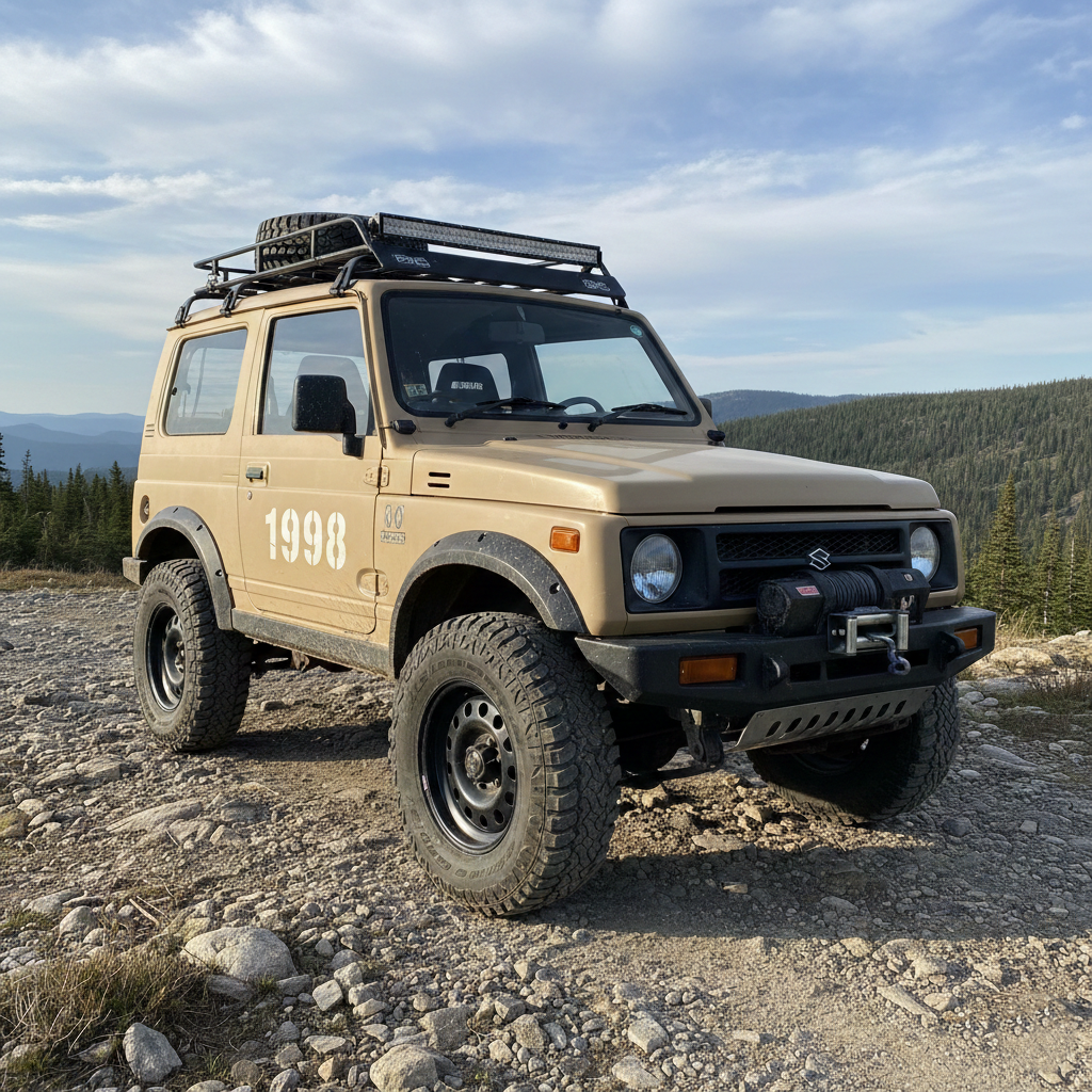 Jimny SJ30/SJ40 1981–1998 Rear glass
