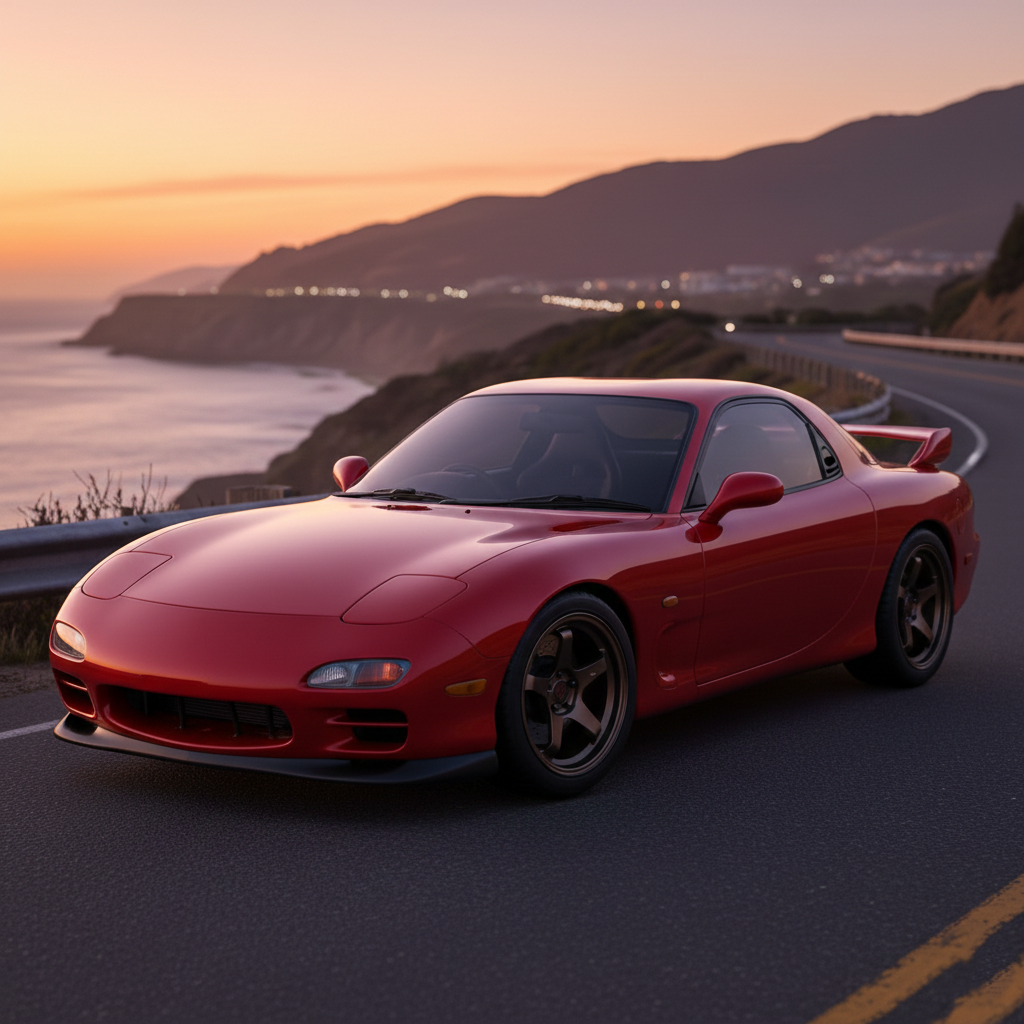 RX-7 FD3S 1992–2002 Rear glass