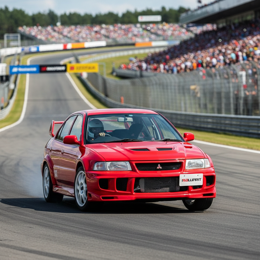 Lancer Evo VI TME 1999–2001 Front glass