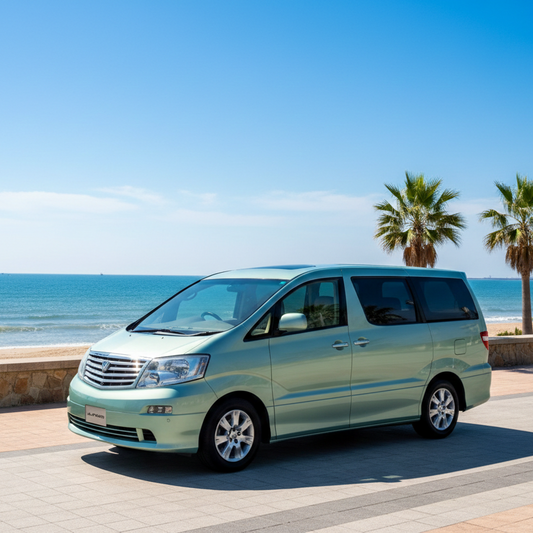 Alphard (1st Gen)  2002–2008 Front glass