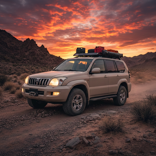 Land Cruiser Prado 120  2002–2009 Windshield glass