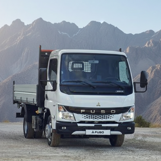 Canter Fuso Rear glass