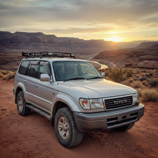 Land Cruiser Prado 90  1996–2002 Windshield glass